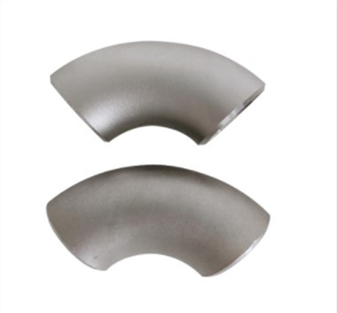 اتصالات لوله آلیاژ تیتانیوم ASTM B16.9 زانویی تیتانیوم 180 درجه 45 90